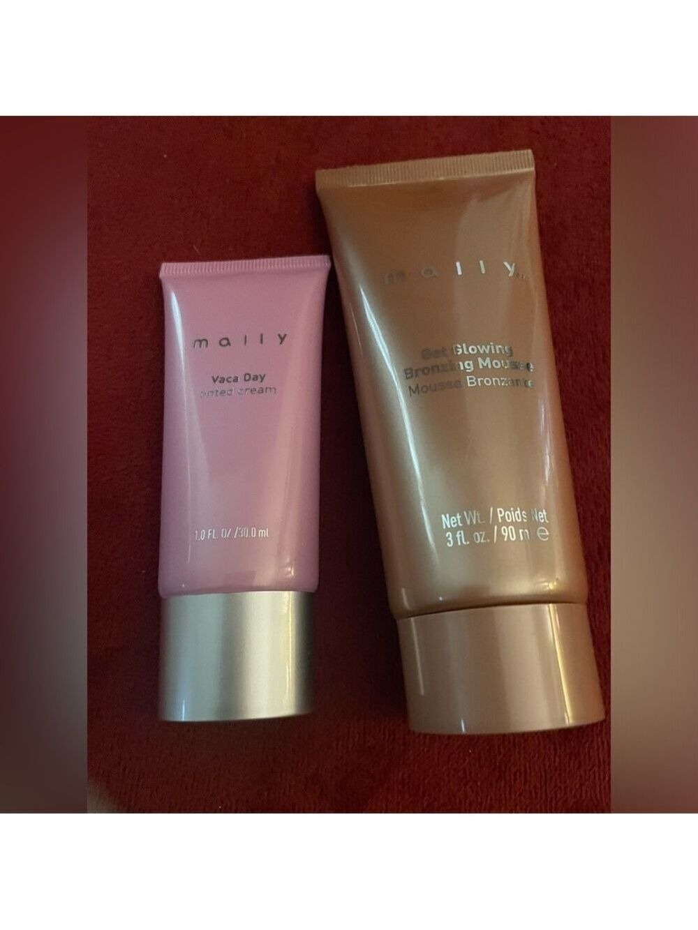 Mally Get Glowing Bronzing Mousse & Vaca Day Tinted Cream